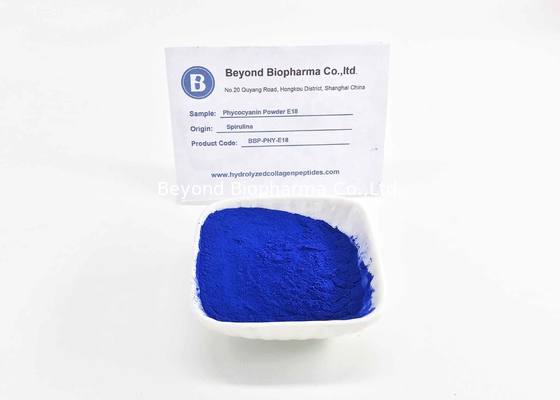 پودر فیکوسیانین درجه زیبایی به عنوان رنگ آبی رنگ آبی برای محصولات آرایشی